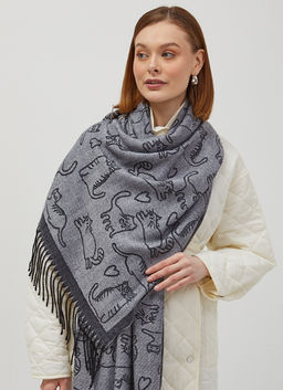 Палантин женский RH9-1558-10 - Tantino фото 9