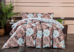 Комплект с одеялом Беатрис (трюфель молоко)