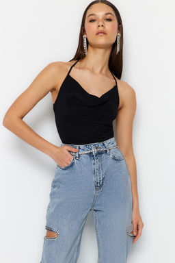 TRENDYOLMILLA Siyah Degaje Yaka Orme Body TPRSS23BD00050 фото 2