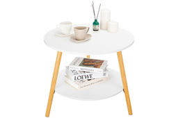 Стол журнальный 60*60*52 см Белый круглый - Elan gallery фото 4
