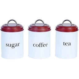 Набор банок для хранения 3 шт (3*1200 мл) сталь, арт. Z-11015