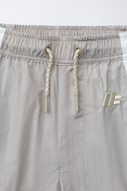 BERMUDA NYLON COLOR BLOCK / Beige - Zara фото 3
