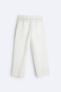 100% HEMP TROUSERS - Zara фото 7