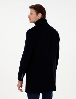 Lacivert Slim Fit Palto - Pierre cardin фото 5