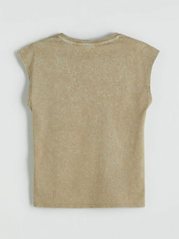 Bisiklet Yaka Erkek ?ocuk Atlet