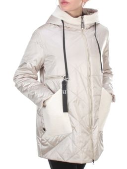 22-302 BEIGE Куртка демисезонная женская AKiDSEFRS (100 гр.синтепона)