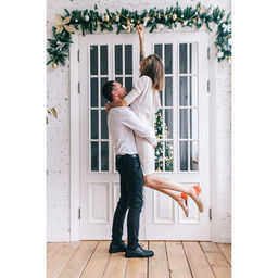 Гирлянда хвойная новогодняя «Зимнее волшебство. Иней», ёлочная, 270 см, d=30 см, 220 веток