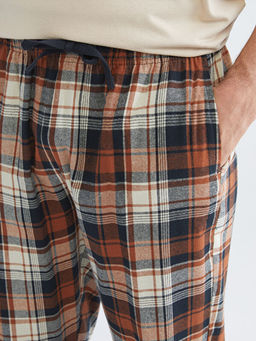 Standart Kal?p Ekose Erkek Pijama Alt