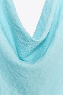 FLOWING HALTER TOP - Zara фото 7