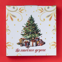 Тарелка керамическая Доляна Волшебное дерево, керамика, 15?3 см, цвет белый