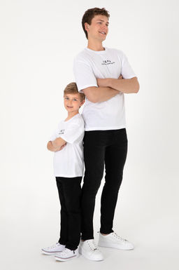 Джинсы U.S. Polo Assn Slim Fit черные из хлопка