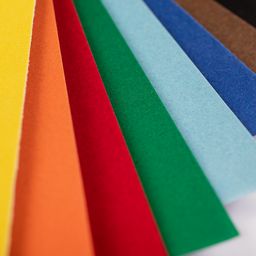 Лео Играй Картон цветной бархатный LPCB-04 220 г/м2 A4 21 х 29.7 см 8 л. 8 цв  фото 5