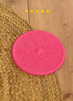 Игрушка для собак, фрисби, силикон, 20 см., цвет в ассортименте PS042