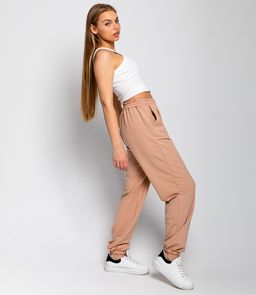 Спортивные брюки #БШ1736, бежевый - Dommod фото 3