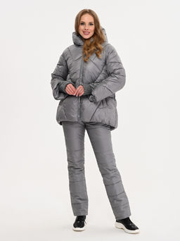 КУРТКА М-544 СЕРЫЙ - А+б коллекция фото 6