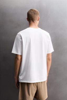 CAMISETA  ENTRENAMIENTO CONFORT / Blanco
