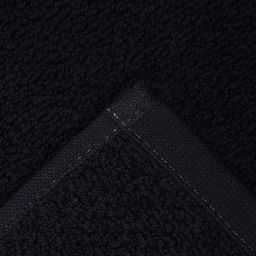 Коврик махровый «Этель» Organic Black, 50×70 см, хлопок 100%