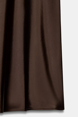 SATIN MIDI SKIRT - Zara фото 8