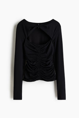 Top cut-out de punto