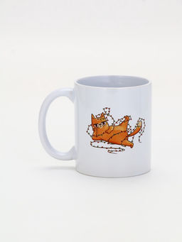 Кружка чайная новогодняя Жду подарочки, 320 мл