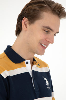 Мужской горчичный свитшот Неожиданная скидка в корзине - U.s. polo assn фото 2