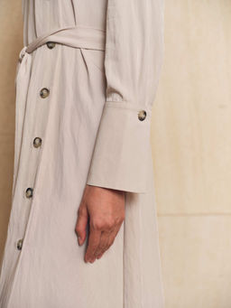 Платье с поясом 512.050112/Св.серый