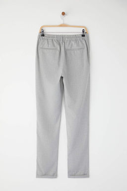 TRENDYOL MAN Siyah Italyan Kesim Pileli Klasik Duble Paca Kumas Pantolon TMNSS24PL00022 - Trendyolmilla фото 11