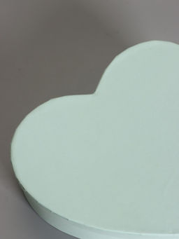 Набор подарочных коробок 3 в 1 сердца, пастельный голубой, 22×20×9; 18.5×17×7.5; 16×14×6 см