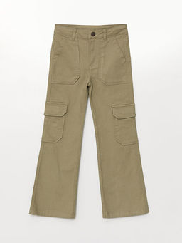 Beli Ayarlanabilir Lastikli K?z ?ocuk Pantolon