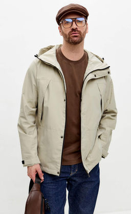 Ветровка F611-1351 beige - Fine joyce фото 2