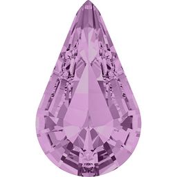 PRECIOSA 435-15-615 страз цветн. 8 х 4.8 мм стекло 12 шт св. сиреневый (lt. amethyst 20020)