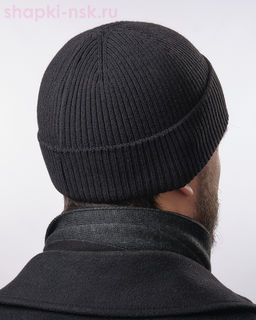 14120 Carbon Шапка мужская (57-59)