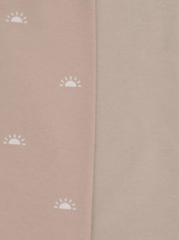 Crockid _ К 4718-2уп/тем.бежевый,маленькие солнышки набор брюки яс  фото 2