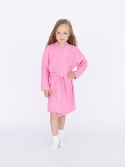Халат детский розовый