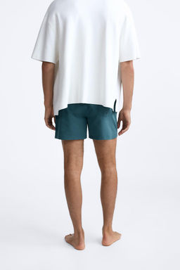 DOKULU REGULAR FIT DENIZ SORTU - Zara фото 9