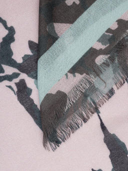 Платок жен. шерсть+шелк 110х110 E43-8406-14 - Eleganzza фото 3