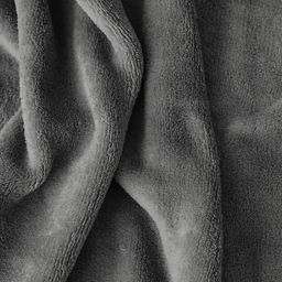 Плед «Этель», 180×200 см, корал-флис, серый