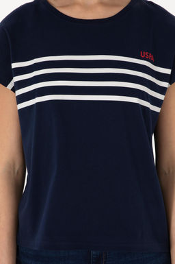 Kad_n Lacivert Ti__rt Sepette S_rpriz _ndirim - U.s. polo assn фото 6