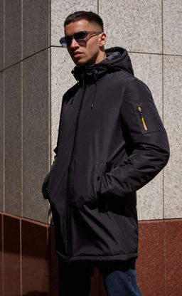 Куртка SCM-KS306-C black - Fine joyce фото 6