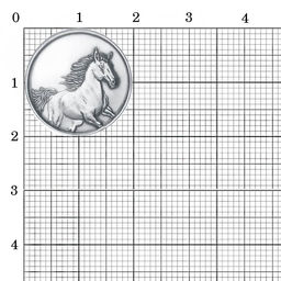 СУВЕНИР "Монета на год лошади" 93011580-7