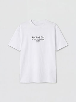 New York Bask?l? Erkek ?ocuk Ti??rt
