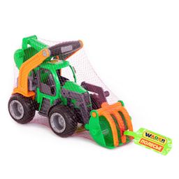 ГрипТрак, трактор-погрузчик с ковшом (в сеточке) - Полесье фото 10