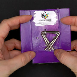 DELFBRICK DLM-11 Головоломка металлическая 1 шт Треугольники 2 элемент