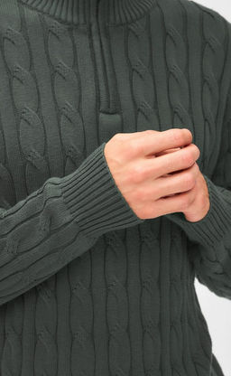 Джемпер P221-15-235 khaki - Fine joyce фото 7