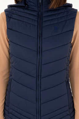 Женский темно-синий жилет - U.s. polo assn фото 6