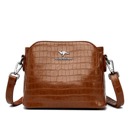 KAIDIFEINIROO Сумка женская с двумя ремнями 8172 фото 4