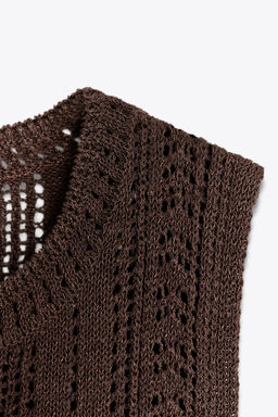 KNIT MINI DRESS - Zara фото 7