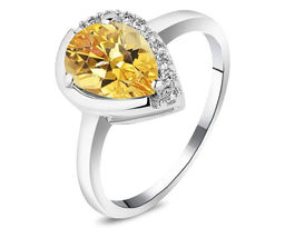 Кольцо, цитрин, Отрада