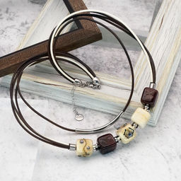 ETHNO STYLE Колье LKY5970