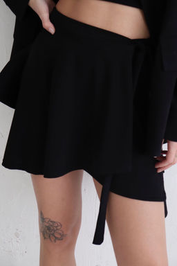 11341 Мини-юбка чёрная - Martichelli фото 12